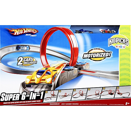 Hot Wheels Super 6in1 ComboBahn für 29,98€ + 2,95