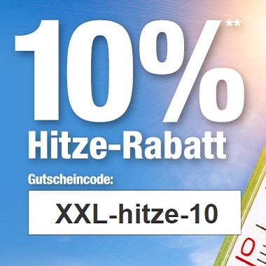 10 Hitze Rabatt Auf Das Komplette Sortiment Bei Gartenxxl