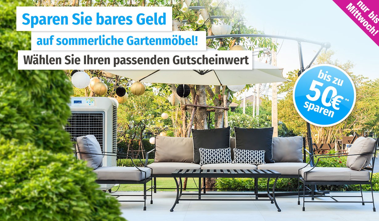 GartenXXL: 10€ Rabatt ab 100€ Bestellwert / 25€ ab 250 ...