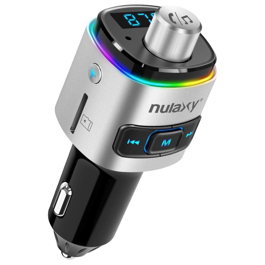 NULAXY Bluetooth FM-Transmitter mit QC 3.0 für 10,79€ | MonsterDealz.de