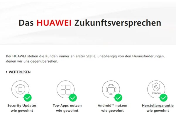 Huawei - Zukunftsversprechen