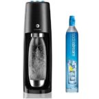 SodaStream One Touch Wassersprudler, automatisch, Schwarz, 43 cm