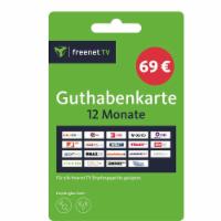 freenet TV Guthabenkarte (12 Monate) 5% 69€ für Cashback 