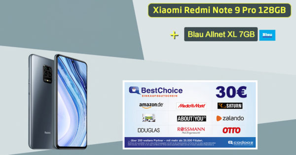 xiaomi-redmi-note-9-pro-blau-allnet-xl-30-euro-bonus-banner