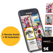 *ABSTAUBER-DEAL* 5€ Amazon.de Gutschein* & 2 Monate Readly kostenlos