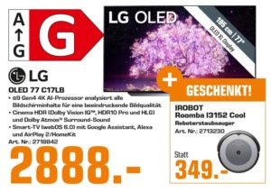 LG OLED77C17LB OLED TV 