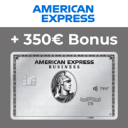 *TOP* 💳 Gewerbe: 350€ Bonus (oder 75.000 Membership Rewards) + 25.000 Membership Rewards® Punkte für American Express Business Platinum Card
