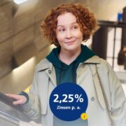 Postbank Zinssparen --  2,25% Zinsen p.a. -- Festzins für 12 Monate