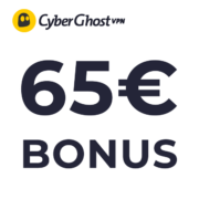 *TOP* (Fast) GRATIS: CyberGhost VPN für 67,76€ + 65€ Bonus – effektiv 0,10€ /Monat