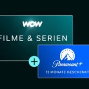 *TOP* WOW: 12 Monate Filme & Serien inkl. Paramount+ für nur 5,98€/Monat