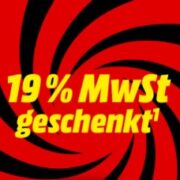 🔥 *TOP* 19% MwSt.-geschenkt-Aktion bei MediaMarkt & Saturn: - 15,966% Rabatt auf fast alles!