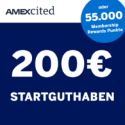 💳 200€ Startguthaben oder 55.000 Membership Rewards Punkte mit American Express Platinum Card + Trolley zu gewinnen