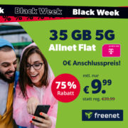 *KNALLER* 35GB 5G Allnet-Flat (Telekom) für 9,99€/Monat