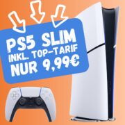 💥 *EFF 139€ ERSPARNIS* Sony Playstation 5 Digital Edition + 30GB LTE + Allnet-Flat im Vodafone-Netz für 9,99€/Monat