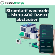 rabot.energy: Dynamischer Ökostrom für Haushalt & E-Auto + bis zu 40€ Bonus