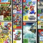 MediaMarkt/Saturn: 3 Nintendo Switch Spiele für 111€