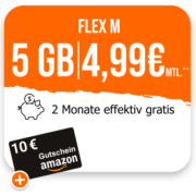 *5€ GEWINN / 2 MONATE GRATIS* Allmobil (mtl. kündbar): 5GB LTE + Alles-Flat im VF-Netz + 10€ Gutschein für 4,99€/Monat // 14GB für 7,99€/Monat