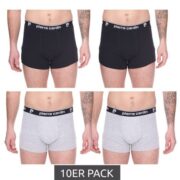 10er Pack Pierre Cardin Herren Baumwoll-Boxershorts (verschiedene Farben, M-XXL) für 33,33€