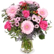 Blumenstrauß 1000 Küsse (mit Rosen, Gerbera) für 28,48€