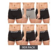 9er Pack HECHTER STUDIO Herren Boxershorts für 29,97€