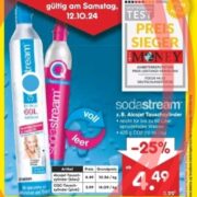 Sodastream Tauschzylinder 25% reduziert- nur am Samstag 12.10.- bei Netto MD ( gelb )