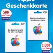 Netto MD: Apple Geschenkkarten mit Extra Payback Punkten