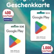 Netto MD: Google Play Geschenkkarten mit Extra Payback Punkten