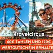 Aldi (Süd): 120€ Travelcircus Gutschein für nur 60€