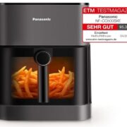 Panasonic NF-CC500SXE Air Fryer mit Sichtfenster und sanfter Dampfzugabe (5 L) für 99€ statt 118,29€