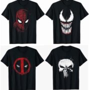 [Marvel Fashion] T-Shirts ab 15,99€ statt 20€ - Punisher / Deadpool / Spider-Man / Venom / uvm.