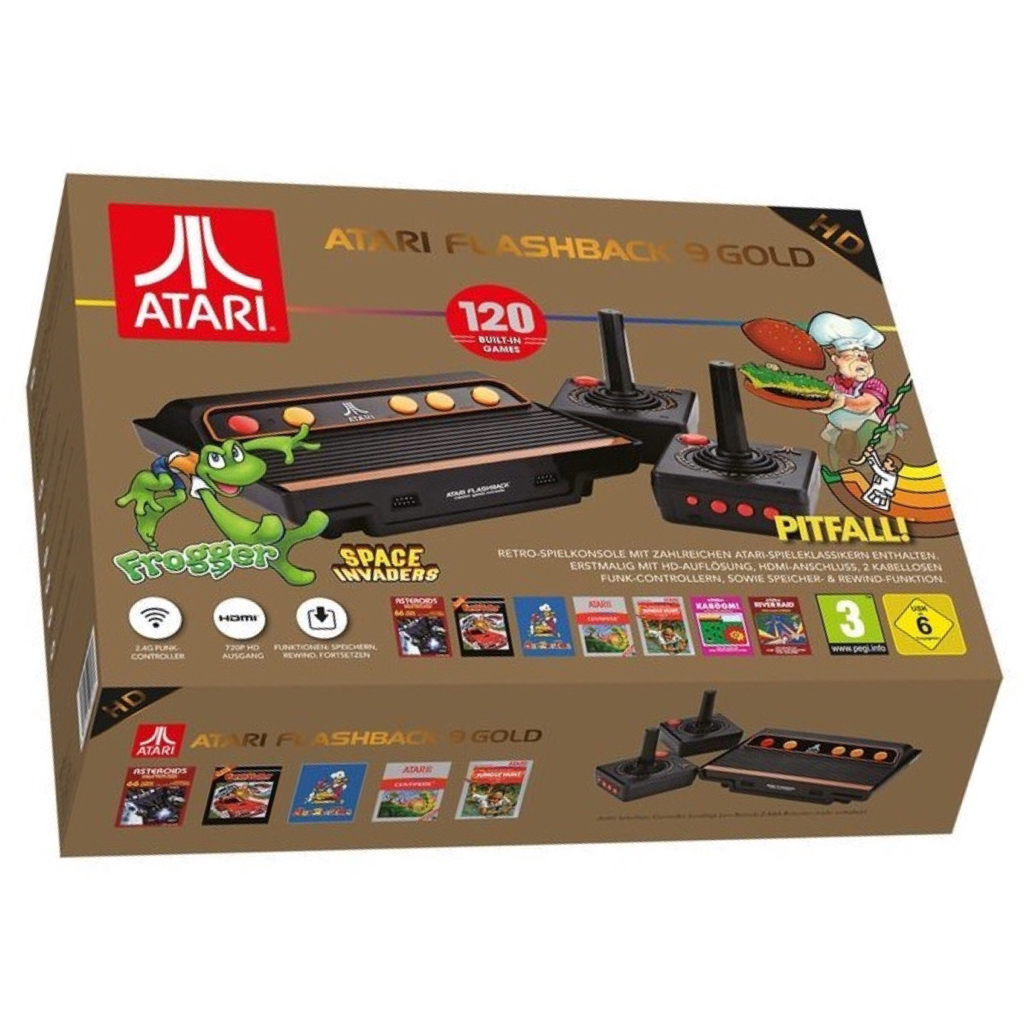 ATGames Atari Flashback 9 Gold HD Retro-Konsole Für 49,99€ (statt 99,10 ...