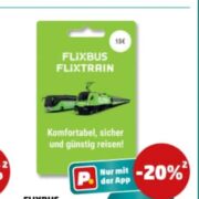 15€ Flixbus Gutschein für 12€ bei Penny