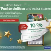 REWE Payback Punkte einlösen und 10% als REWE Guthaben zurückerhalten