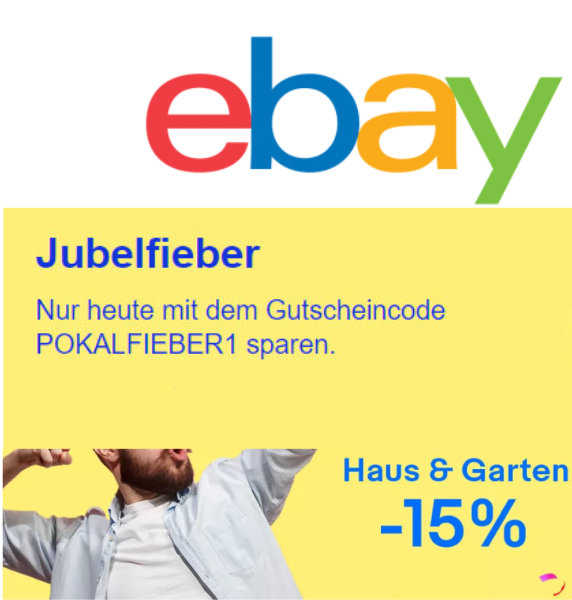 Ebay 15 Sparen Auf Haus Garten Mit Dem Gutscheincode