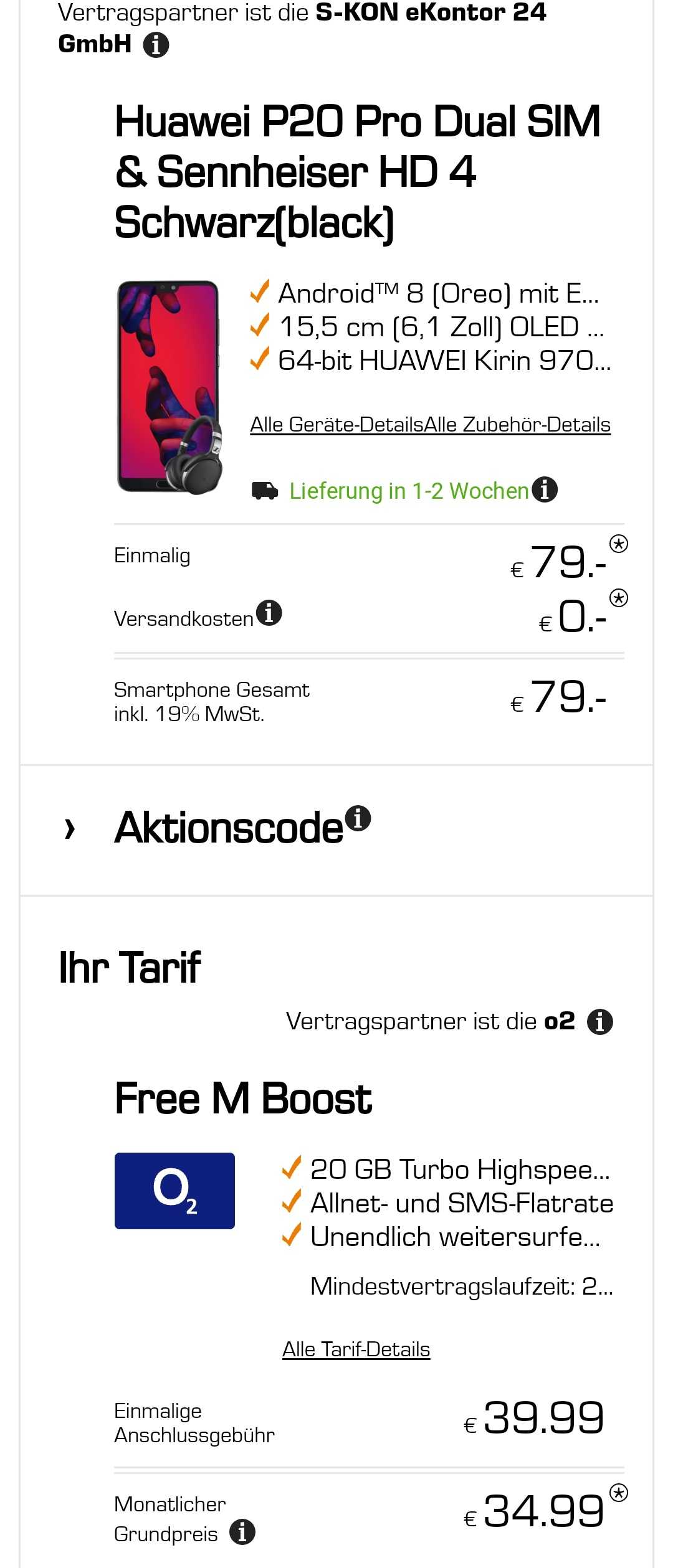 Huawei p20 pro o2 free m boost