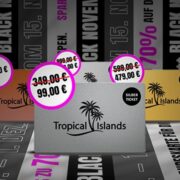 Spare bis zu 70% auf Deine Jahreskarte für das Tropical Islands!